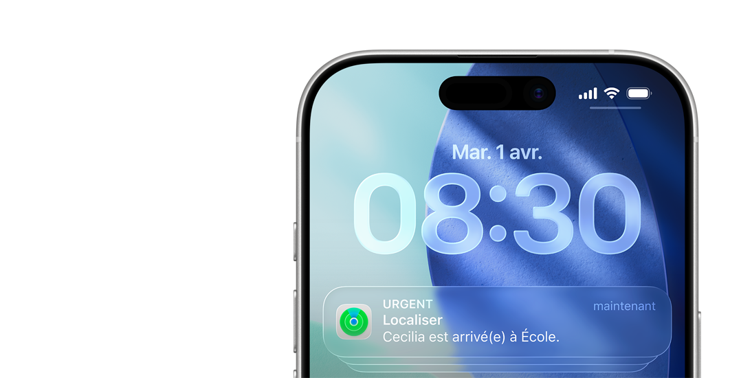 Notifications d’arrivée - Savoir tout le monde à bon port, sans avoir à demander.