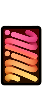 Imagen frontal de un iPad mini.