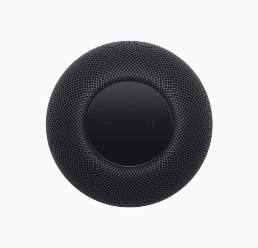 HomePod, color medianoche, vista desde arriba