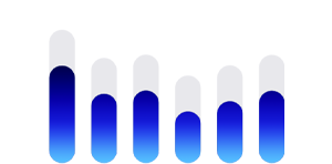 En graf viser at det generelle støynivået reduseres med Hørselsvern på AirPods Pro 3.