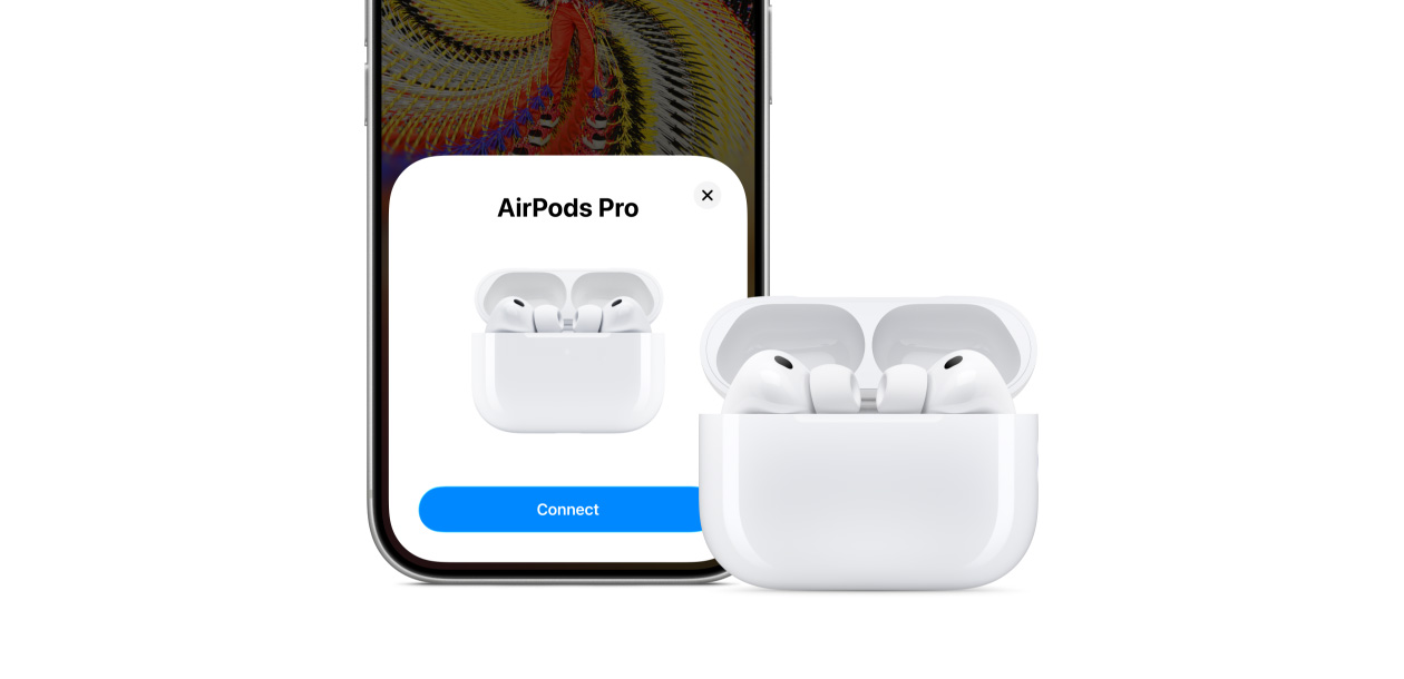iPhone 17 Pro, Konnektivität Feature auf dem Display, AirPods Pro 3 und MagSafe Ladecase (USB-C)