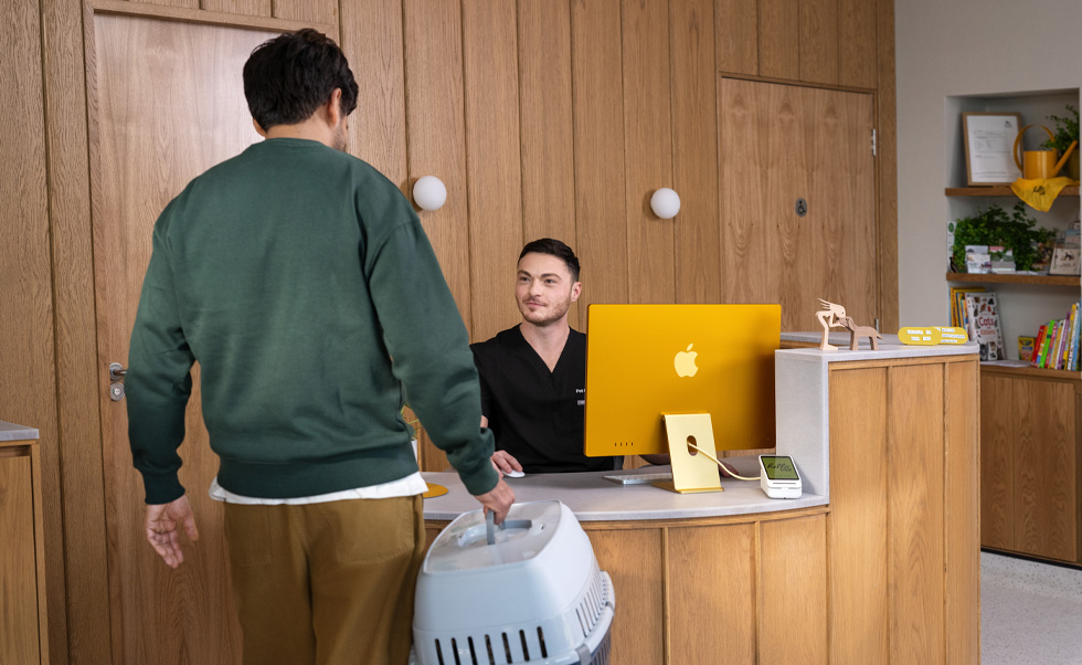 iMac maakt een zorgvuldige intake van patiënten makkelijk.